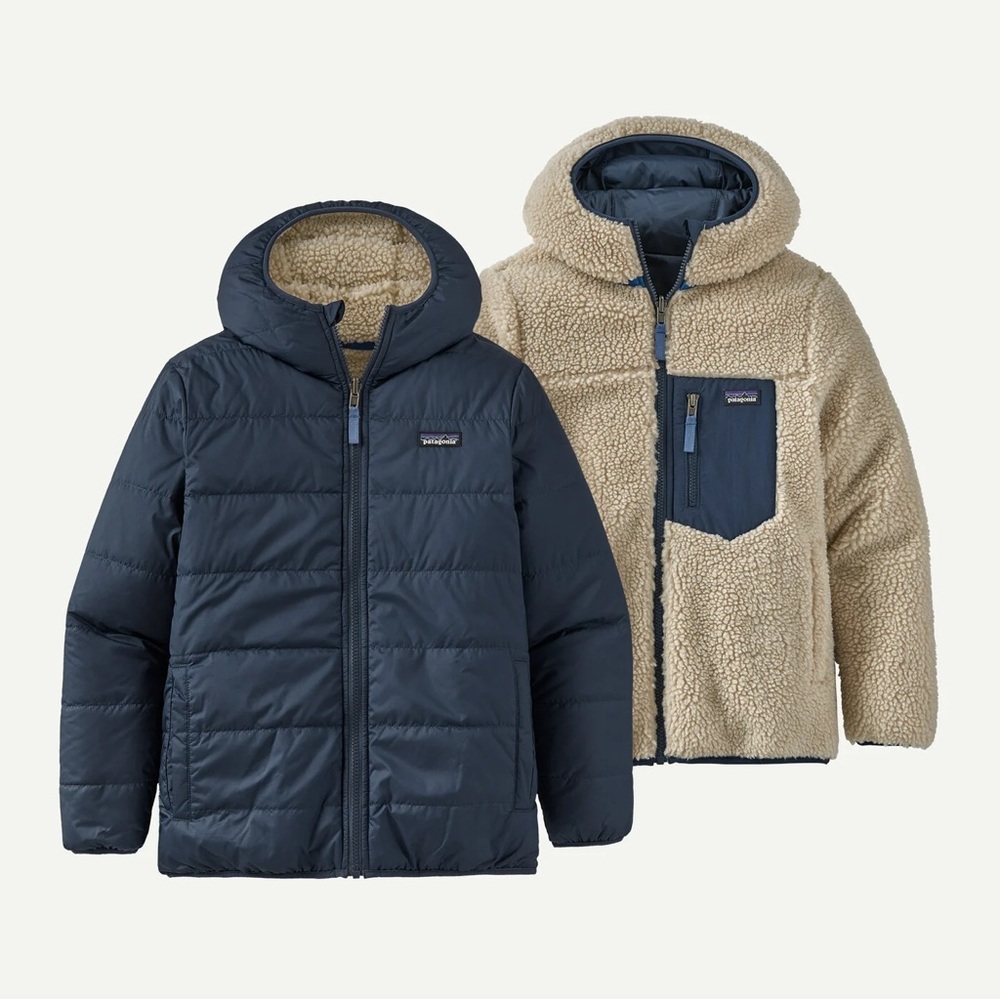 Patagonia Kids' Reversible Freddy Hoody Jacket
Small - New Navy